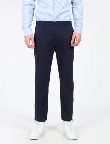 Pantaloni Bershka, bleumarin