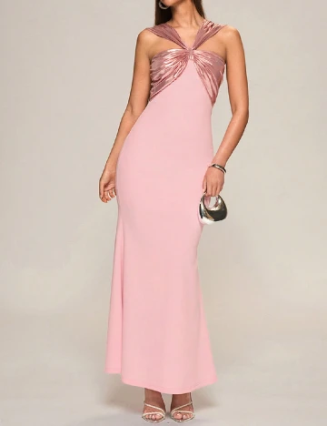 Rochie lunga SHEIN, roz