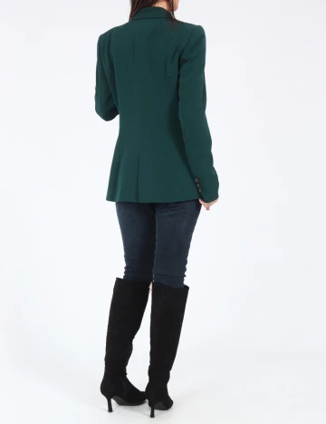 Sacou Zara, verde inchis