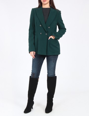 Sacou Zara, verde inchis