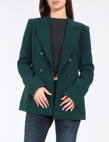 Sacou Zara, verde inchis