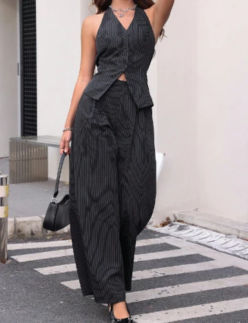 Compleu SHEIN, gri inchis Gri