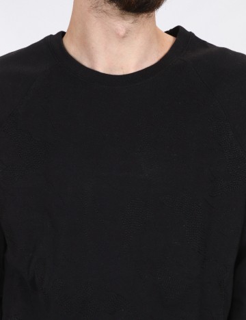 Bluza Pull&Bear, negru