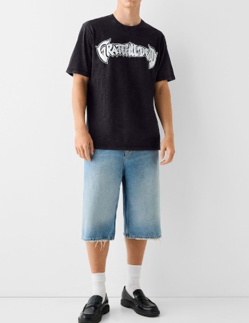 Tricou Bershka, negru