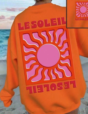 Bluza SHEIN, portocaliu