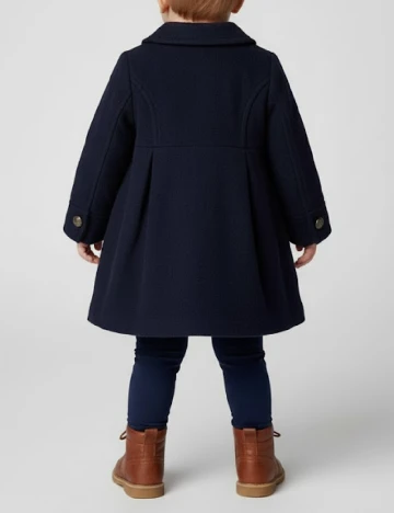 Palton Zara, bleumarin