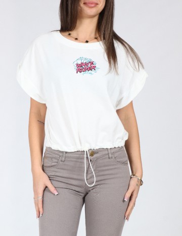 
						Bluza Bershka, alb