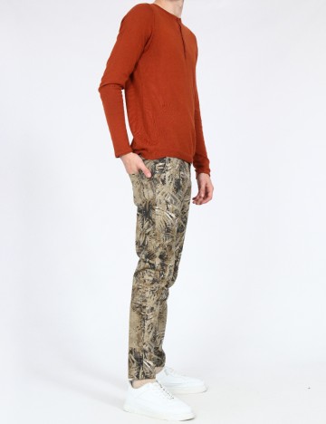 Pantaloni Zara, kaki