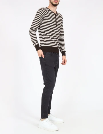 Bluza Zara, maro/ecru