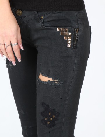 Blugi Bershka, negru