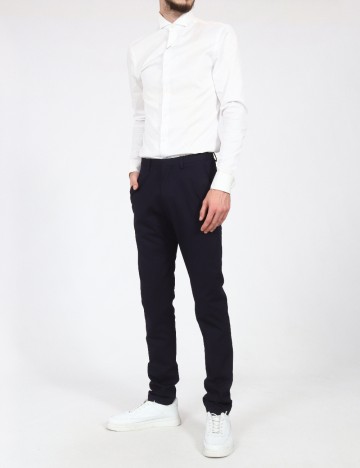 Pantaloni Zara, bleumarin