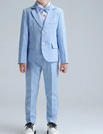 Costum Shein Kids, albastru