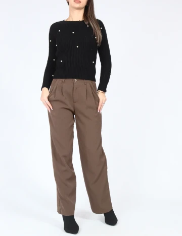 Pantaloni Dazy, maro Maro