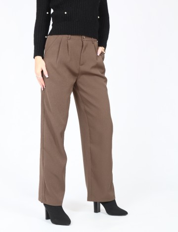 Pantaloni Dazy, maro