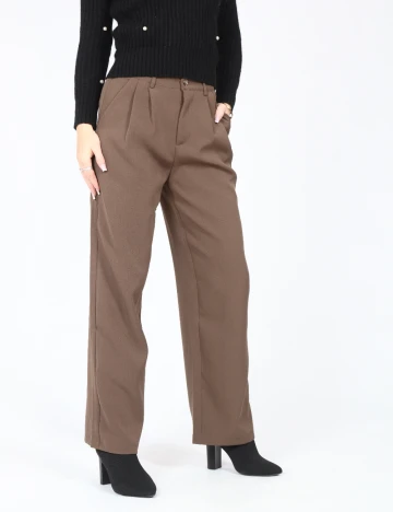 Pantaloni Dazy, maro Maro