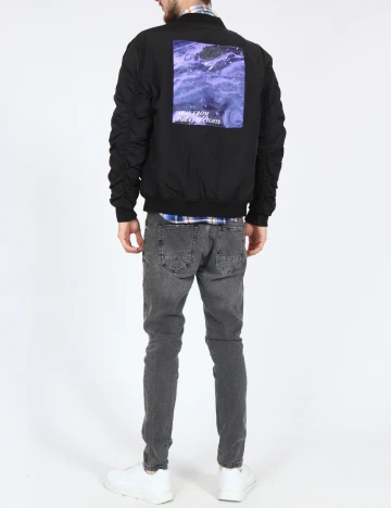 Jacheta Bershka, negru