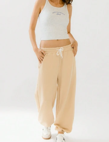 Pantaloni SHEIN, maro Maro