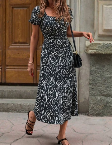 Rochie medie SHEIN, negru Negru