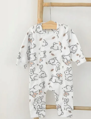 Salopeta Cool Club, alb