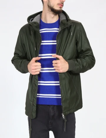 Geaca Pull&Bear, verde Verde