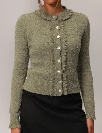 Cardigan SHEIN, verde Verde