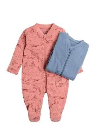 Set salopete 2 bucati Cool Club, mix culori