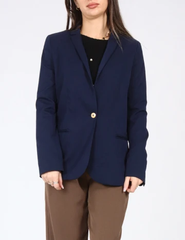 Sacou Zara, bleumarin