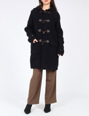 Palton Zara, bleumarin