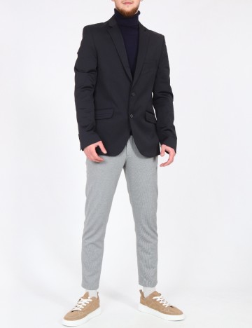 Sacou Zara, bleumarin inchis