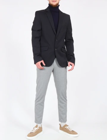 Sacou Zara, bleumarin inchis