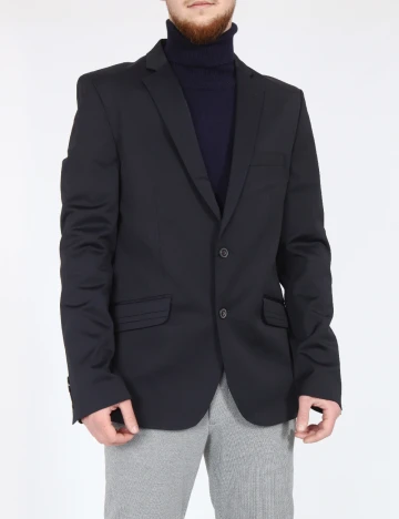 Sacou Zara, bleumarin inchis