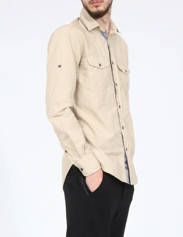 Camasa Zara, bej Crem