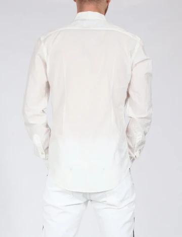 Camasa Zara, alb Alb