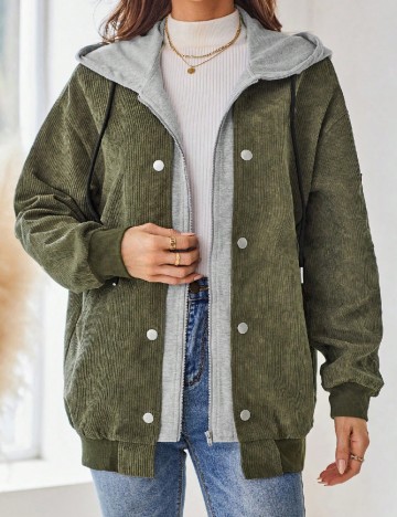 
						Jacheta Emery Rose, verde/gri