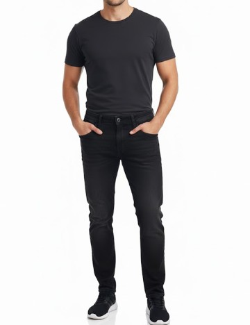 
						Blugi Bershka, negru