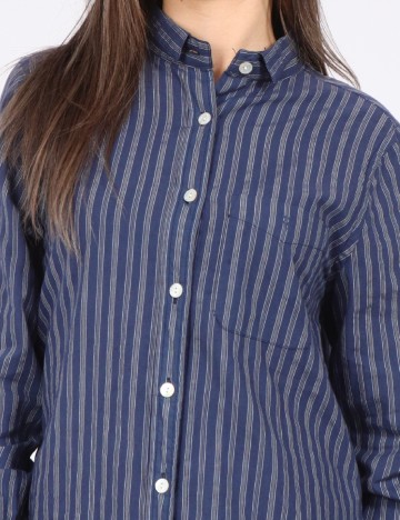 Camasa Zara, bleumarin