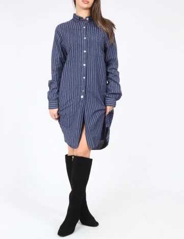 Camasa Zara, bleumarin