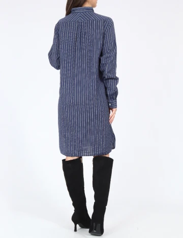 Camasa Zara, bleumarin