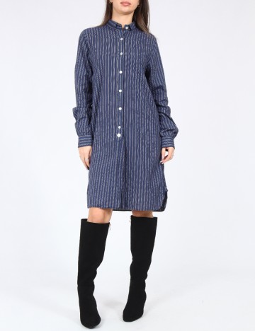 
						Camasa Zara, bleumarin