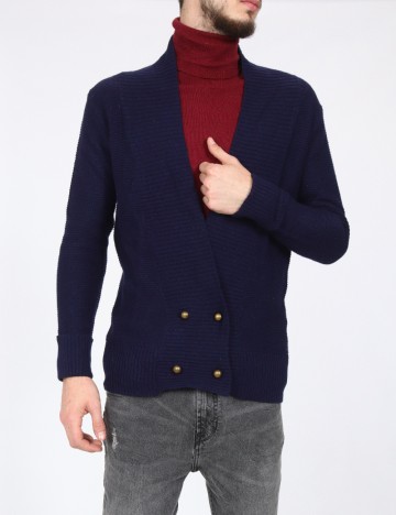 
						Cardigan Zara, bleumarin