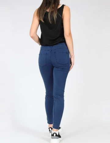 Blugi Zara, albastru Albastru