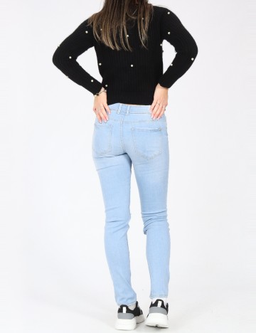 Blugi Bershka, albastru