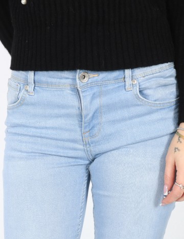 Blugi Bershka, albastru