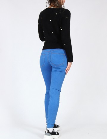 Blugi Bershka, albastru