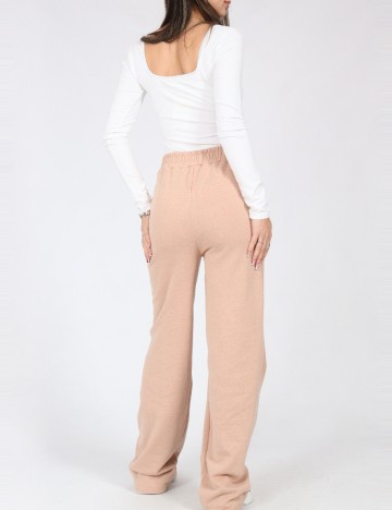 Pantaloni SHEIN, maro deschis
