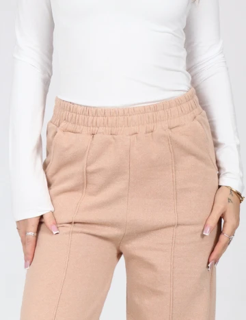 Pantaloni SHEIN, maro deschis