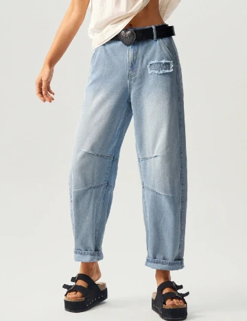 Blugi SHEIN, albastru deschis