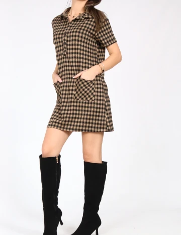 Rochie Zara, maro/negru