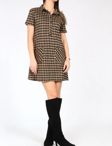 Rochie Zara, maro/negru