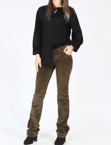 Pantaloni Zara, verde Verde